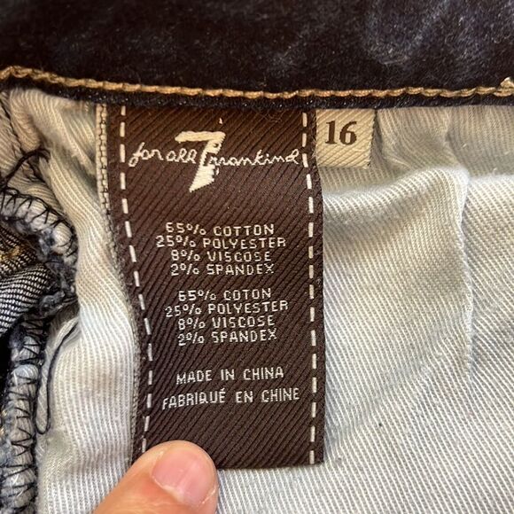 7 For All Mankind Slimmy Jeans Girls - Picture 6 of 7